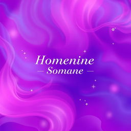 A stunning book cover design featuring a vibrant blend of violet and pink colors