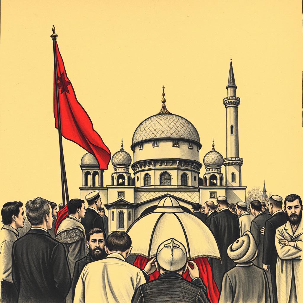 A detailed analysis of the social dynamics of Islamic communities in the Soviet Union from 1922 to 1991, focusing on key themes such as cultural identity, community practices, religious expression, socio-political challenges, and transformations within Islamic traditions during the Soviet era