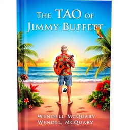A paperback book cover titled 'The Tao of Jimmy Buffett' by Wendell McQuary
