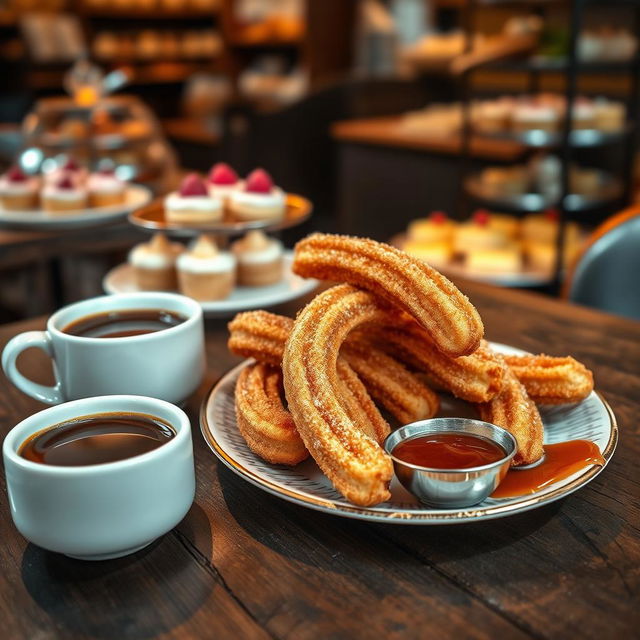 A delicious variation of churros, golden brown and perfectly fried, sprinkled with cinnamon sugar