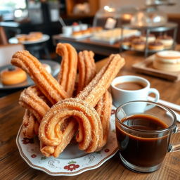 A delicious variation of churros, golden brown and perfectly fried, sprinkled with cinnamon sugar