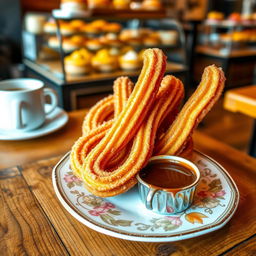 A delicious variation of churros, golden brown and perfectly fried, sprinkled with cinnamon sugar