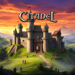Cover art for a video game titled 'Citadel'