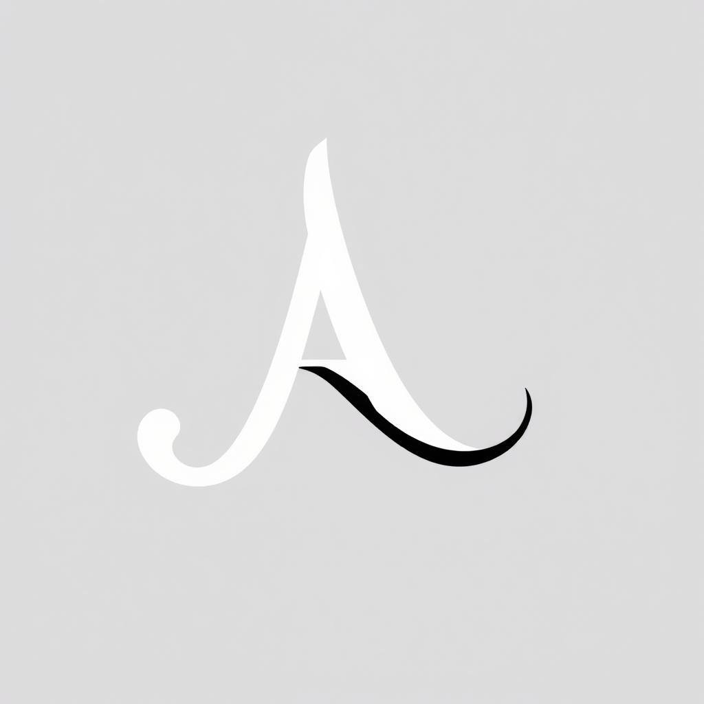 A sleek and modern logo design featuring the intertwined letters 'J' and 'A'