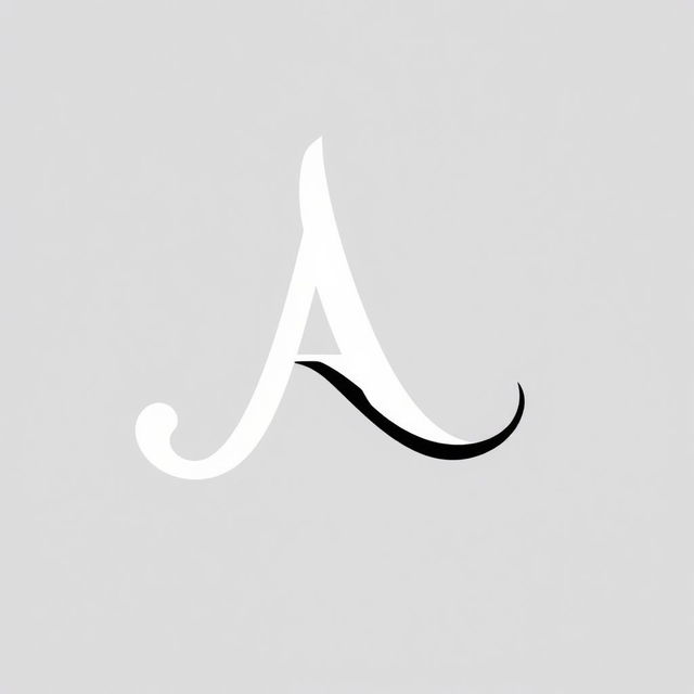 A sleek and modern logo design featuring the intertwined letters 'J' and 'A'