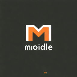 A high-quality digital art image showcasing the Moodle logo