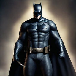 A high-quality digital art piece showcasing Batman as a fantasy character