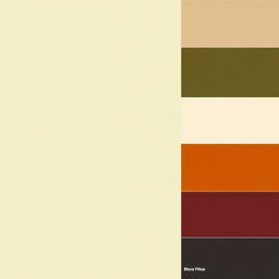 A vibrant and harmonious color palette showcasing the following combinations: 1