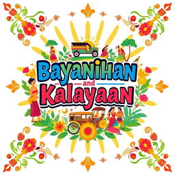 A vibrant poster showcasing the cultural heritage of the Philippines featuring traditional elements
