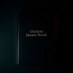 A sleek and modern book cover design featuring a predominantly black background that conveys a sense of mystery and sophistication