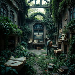 A mysterious, long-lost room that has vanished due to the ravages of war, surrounded by an aura of intrigue and legend