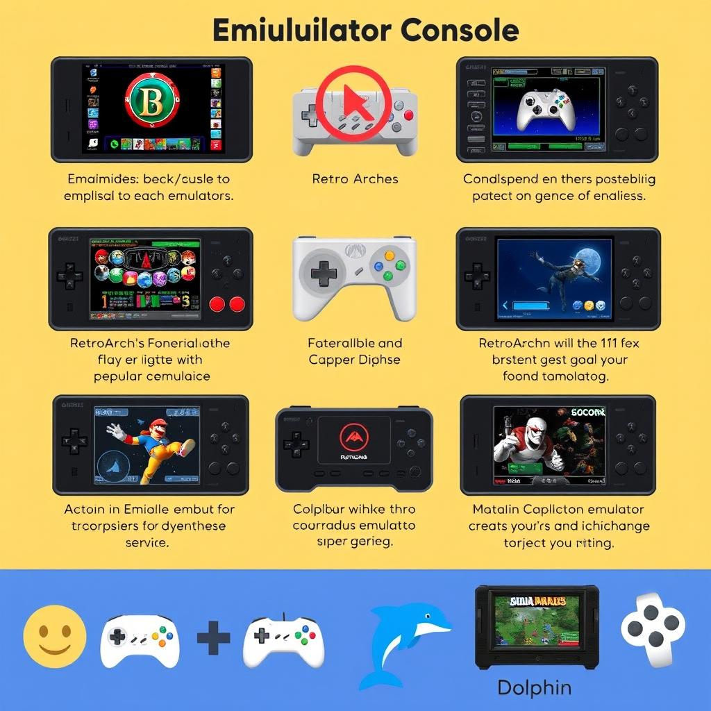 A comprehensive guide on emulator consoles, comparing the features, performance, and overall user experience of each emulator