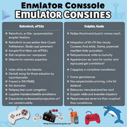 A comprehensive guide on emulator consoles, comparing the features, performance, and overall user experience of each emulator