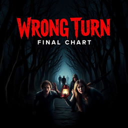 A gripping movie poster for 'Wrong Turn: Final Chapter'
