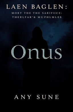 A dark, moody book cover that visually represents the burden of the eldest daughter, emphasizing themes of responsibility and sacrifice