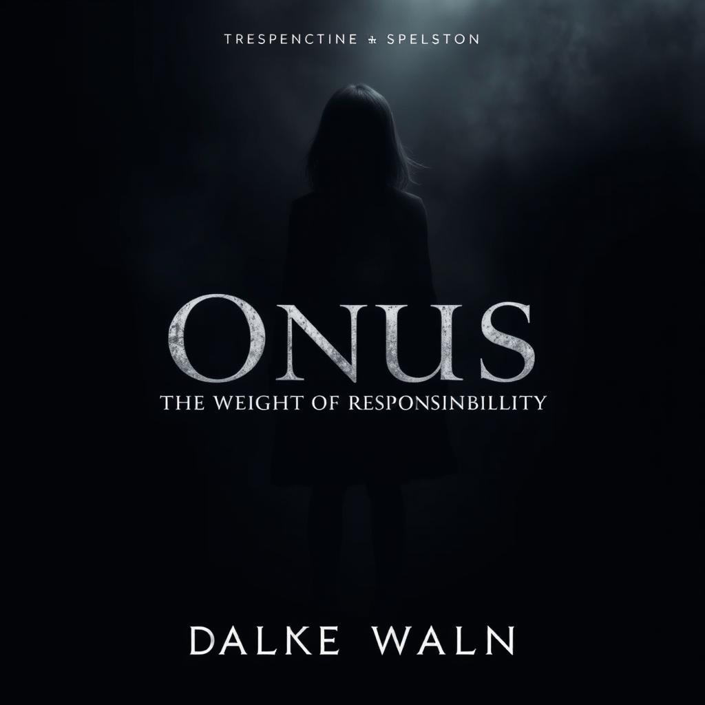 A dark, atmospheric book cover that emphasizes the burden of the eldest daughter, representing themes of responsibility and sacrifice