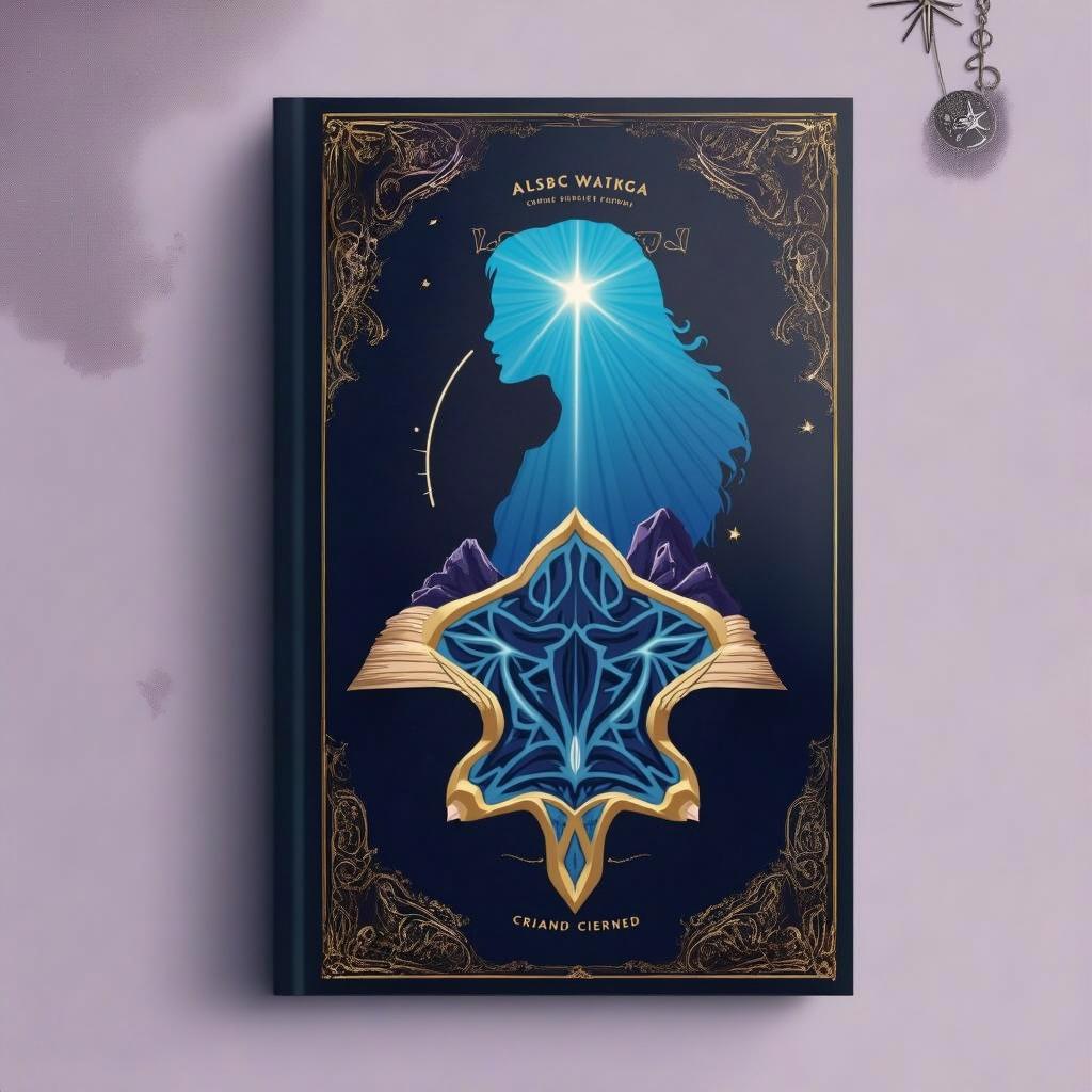 A beautifully designed book cover featuring a mystical ocean theme