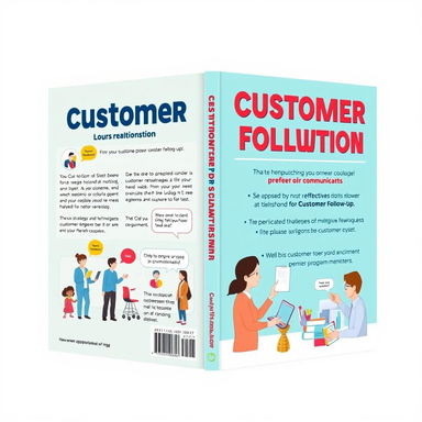 A captivating book cover design without text, featuring bright and professional colors that evoke a cheerful atmosphere