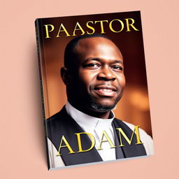 A book cover titled 'PASTOR ADAM' prominently featuring a dignified black man in a clergy collar