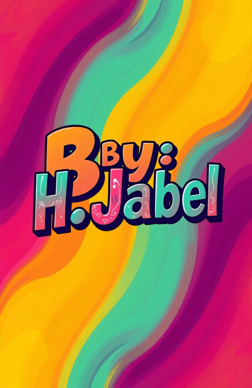 An eye-catching and vibrant illustration featuring the text 'By: H