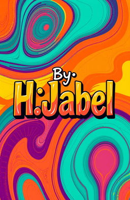 An eye-catching and vibrant illustration featuring the text 'By: H
