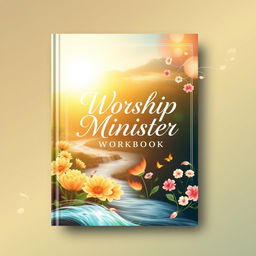 A beautifully designed worship minister workbook cover, featuring an elegant and uplifting design