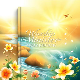 A beautifully designed worship minister workbook cover, featuring an elegant and uplifting design