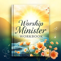 A beautifully designed worship minister workbook cover, featuring an elegant and uplifting design