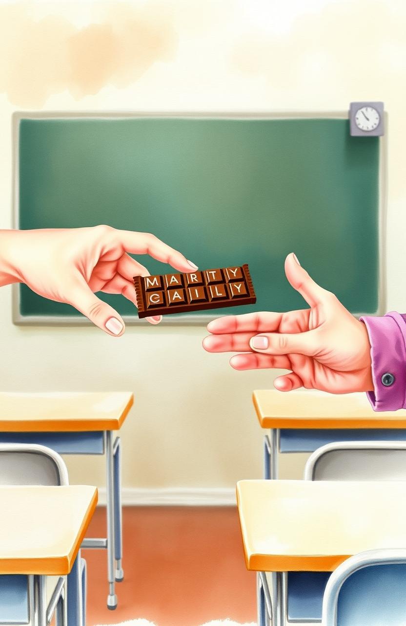 A watercolor painting depicting a close-up view of hands and arms