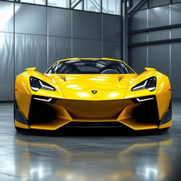 A futuristic Italian supercar inspired by a 1940 Coupe, designed by the esteemed designer Khyzyl Saleem