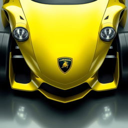 A futuristic Italian supercar from the future, inspired by a 1940 Coupe and reimagined as a cutting-edge concept car by the esteemed designer Pininfarina