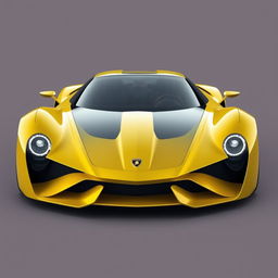 A futuristic Italian supercar from the future, inspired by a 1940 Coupe and reimagined as a cutting-edge concept car by the esteemed designer Pininfarina