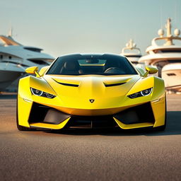A futuristic Italian supercar from the future, inspired by a 1940 Cadillac Coupe, reimagined as a cutting-edge concept car by the esteemed designer Pininfarina