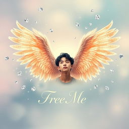 A captivating book cover for a novel titled "Free Me"