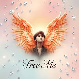 A captivating book cover for a novel titled "Free Me"