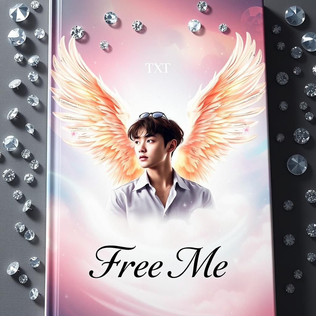 A captivating book cover for a novel titled "Free Me"