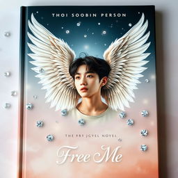A captivating book cover for a novel titled "Free Me"