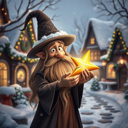 In a magical setting, Mr
