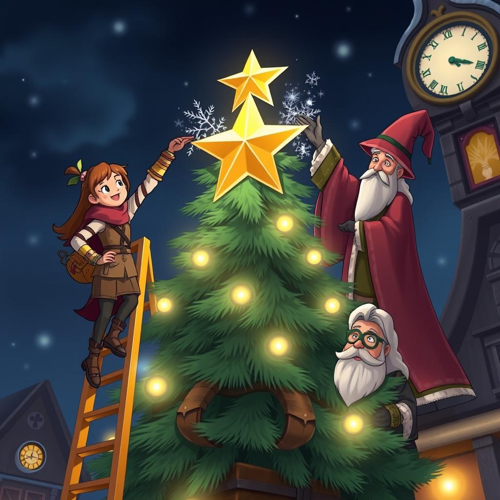 As the clock strikes eight in Coldmaw Town, an air of excitement fills the night