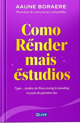 A visually striking and modern book cover featuring a rich purple background
