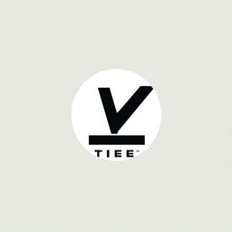 A black and white graphic logo representing the word 'TIE'