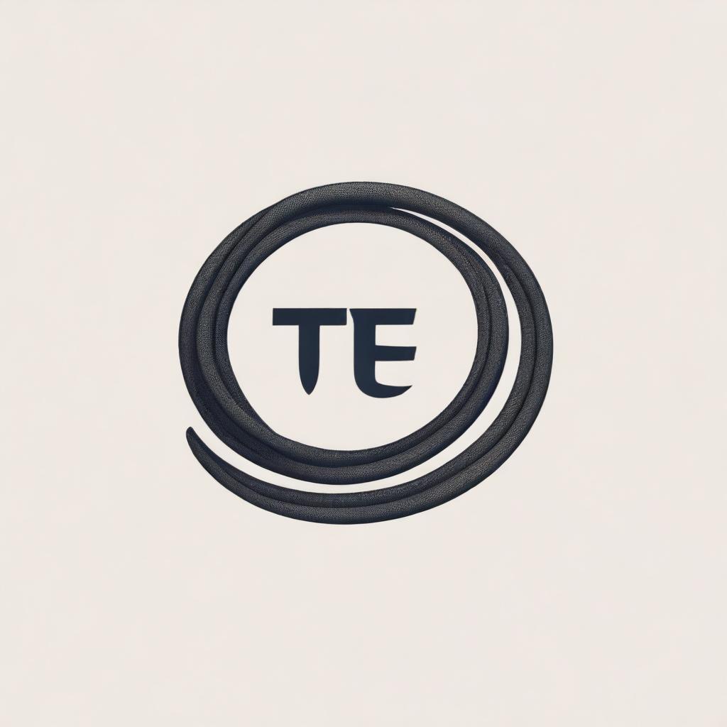 A unique logo design representing the word 'TIE'