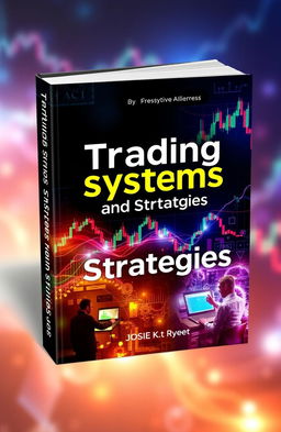 A visually striking book cover design for a book titled 'Trading Systems and Strategies'