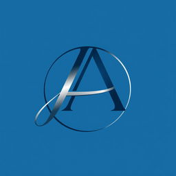 A creative logo design featuring the intertwined letters 'J' and 'A'