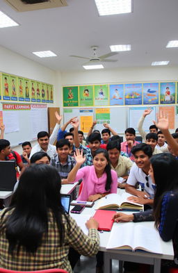 An inspiring and modern educational setting at the B