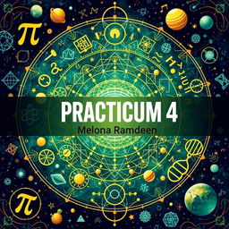 A visually stunning representation of science and mathematics intertwined in a captivating design