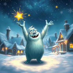A whimsical scene depicting Mr