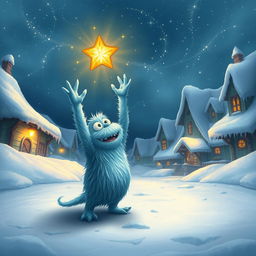 A whimsical scene depicting Mr