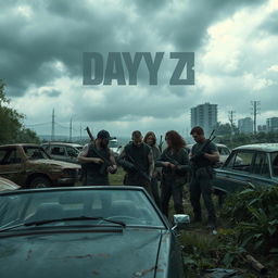 A chilling post-apocalyptic scene inspired by a DayZ-style purge scenario