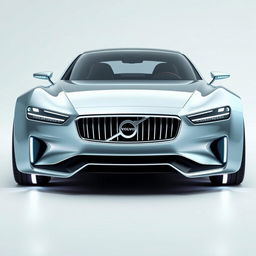 A digital rendering of a futuristic Swedish supercar, inspired by the 1940 Packard Coupe, reimagined as a cutting-edge concept car by the esteemed designer Thomas Ingenlath